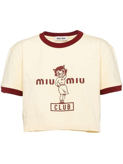 miu miu club top